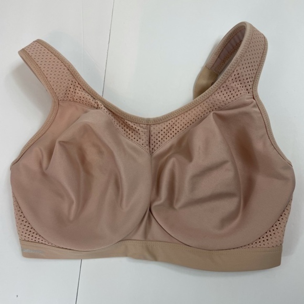 Glamorise Women's Bra - Beige - Picture 3 of 12
